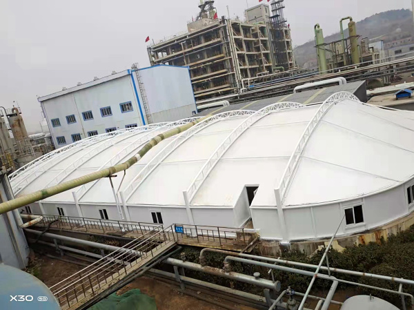 沂水昆達生物污水池加蓋